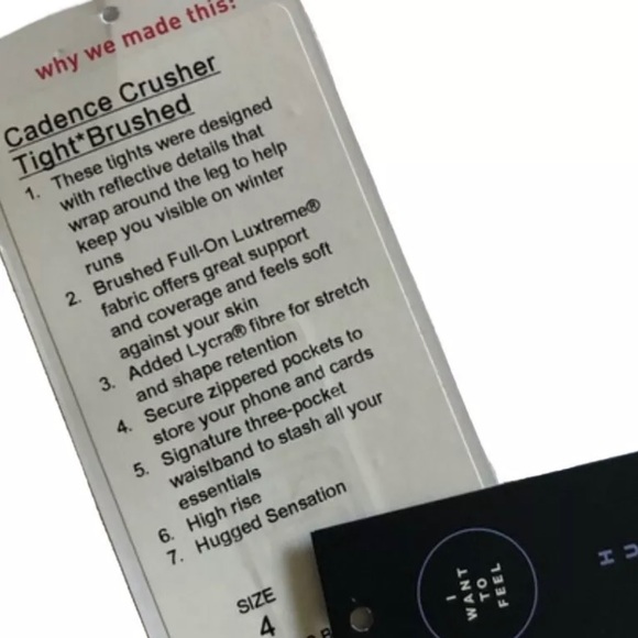 Lululemon Cadence Crusher Legging 29” Size 4 - Picture 7 of 7